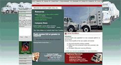 Desktop Screenshot of centralfreight.com